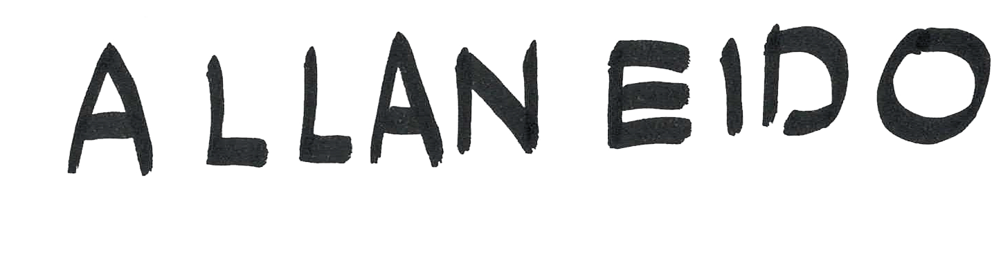 Allan Eido animated logo ident